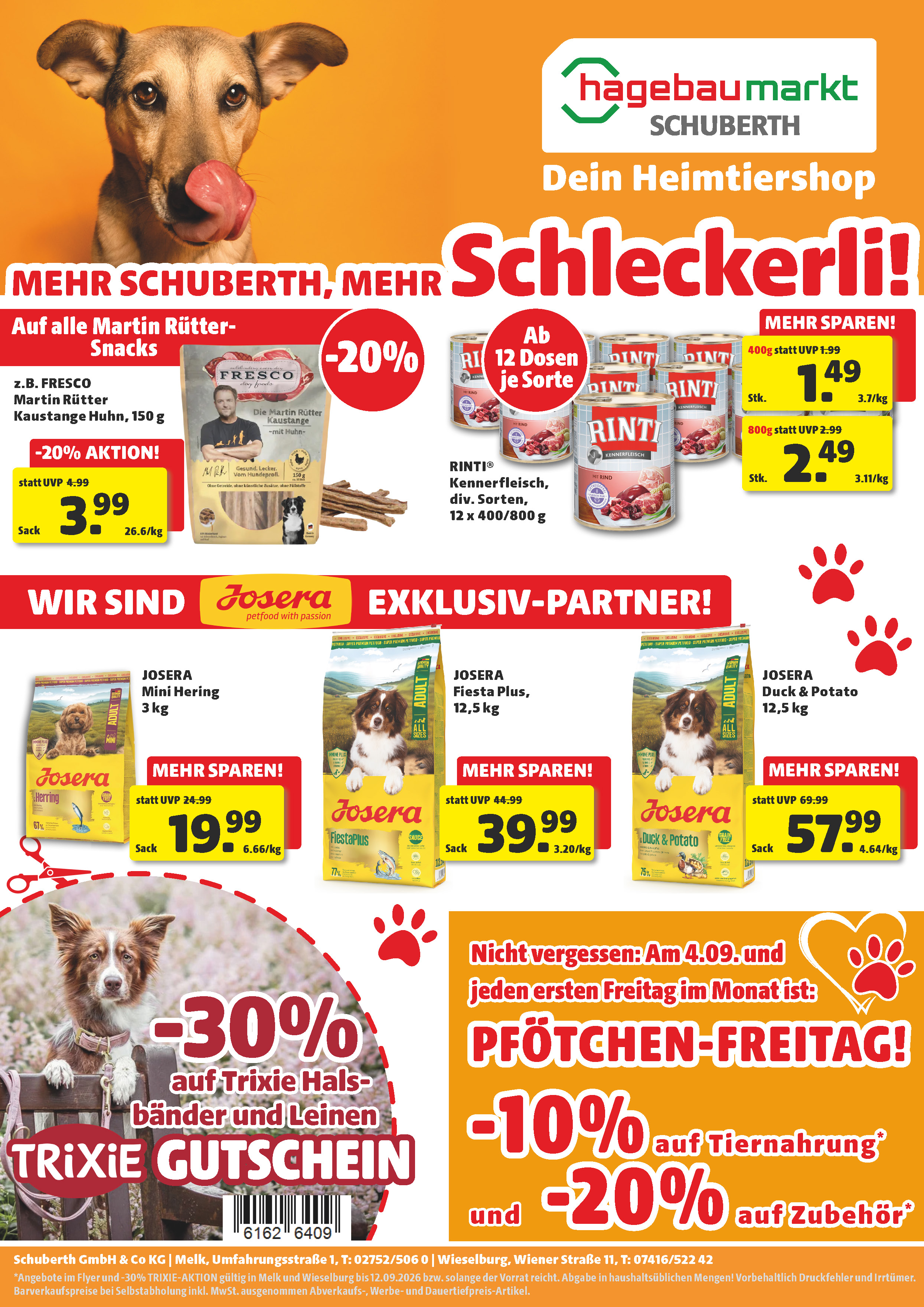 Unsere Heimtier-Angebote