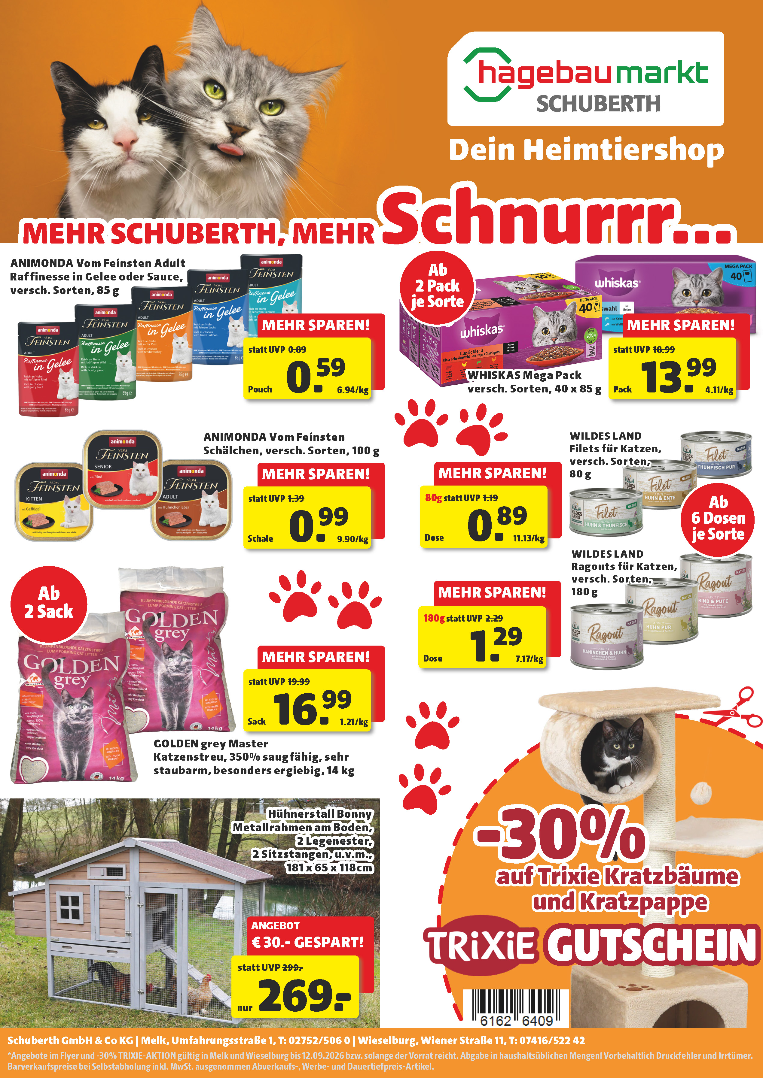 Unsere Heimtier-Angebote