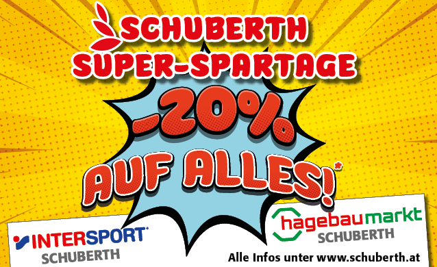 Die Schuberth SUPER-SPARTAGE sind wieder da! Bild
